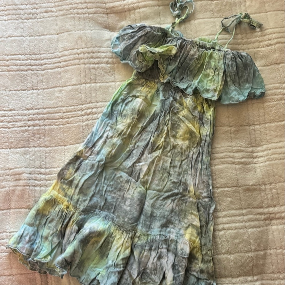 Tiare Hawaii Pastel Tie-Dye Dress